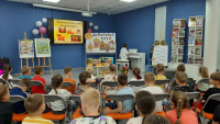 Ученик по классу фортепиано ДМШ № 1 г. Пензы Никита Чуйкин выступил в Городской библиотеке № 2 им. М. Е. Салтыкова - Щедрина
