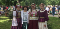Ученицы ДМШ № 1 г. Пензы выступили на Открытой сцене областного праздника православной культуры «Пензенский Спас 2020»!