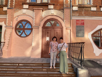 Выпускники Тамара и Василий Ромадины в Первой музыкальной!